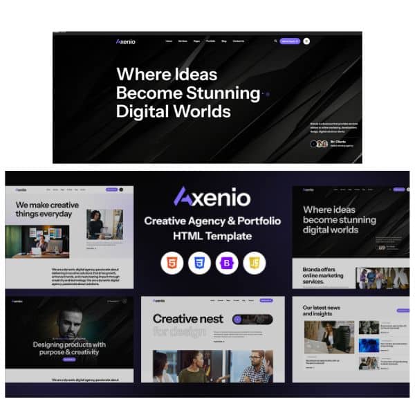 Creative Agency & Portfolio Template