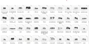 Web Fonts & Typography Bundle