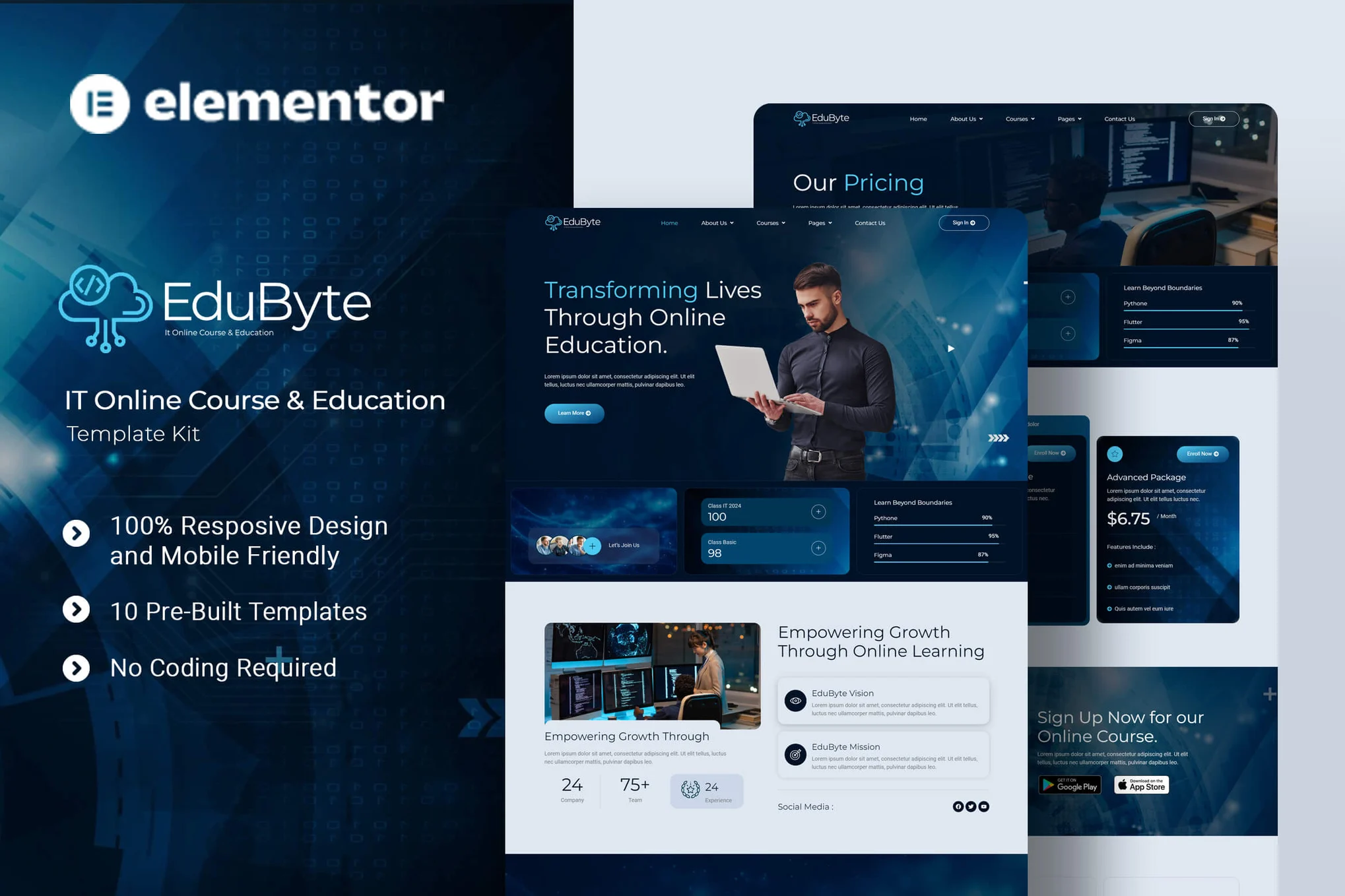EduByte - LMS Online Course Theme
