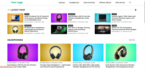 GP Affiliate – Modern Affiliate Blog Website Template